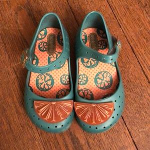 Mini Melissa’s with orange detail